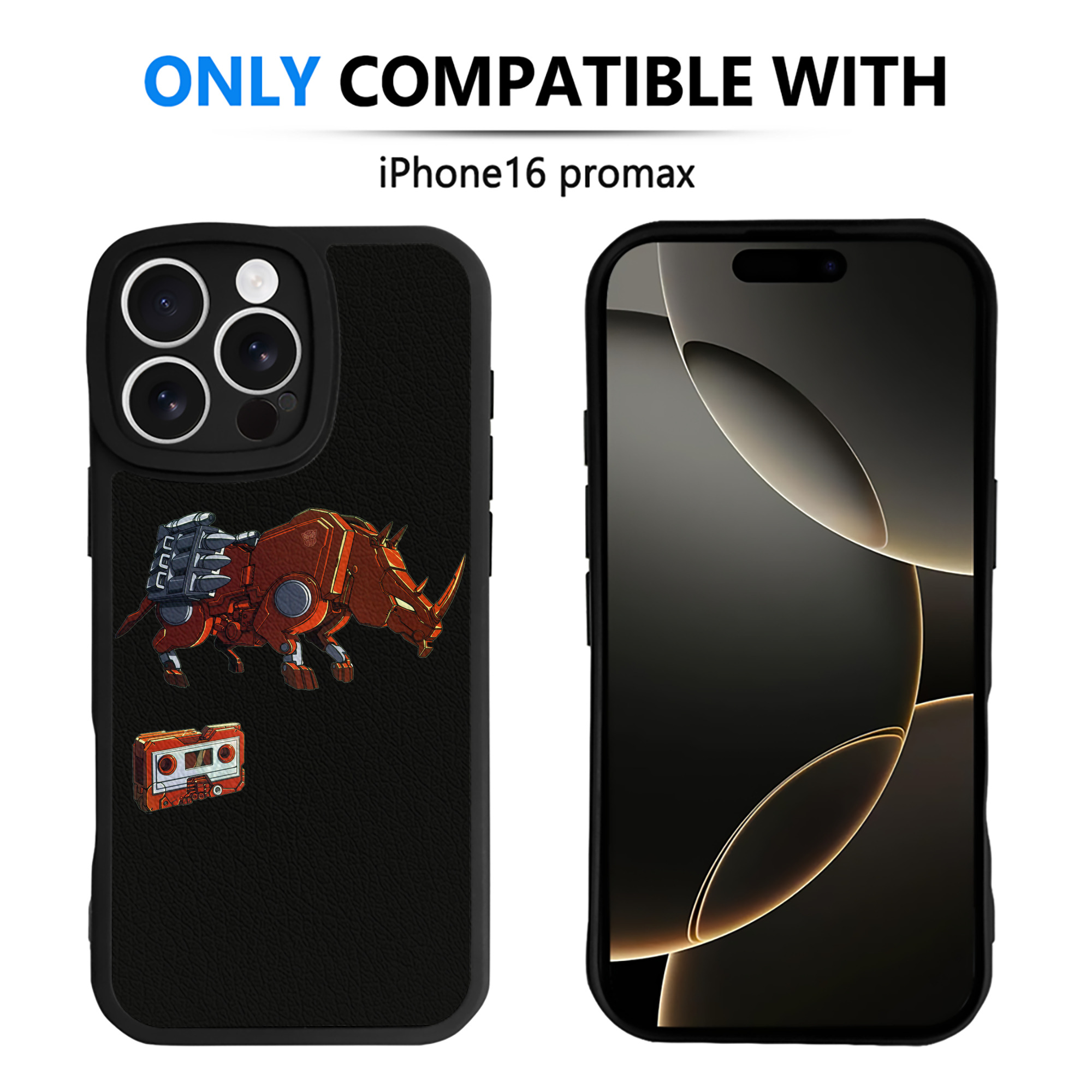 （画像用）  【iPhone 16シリーズ対応】シリコンスマホケース（レザー調） 材質：シリコン